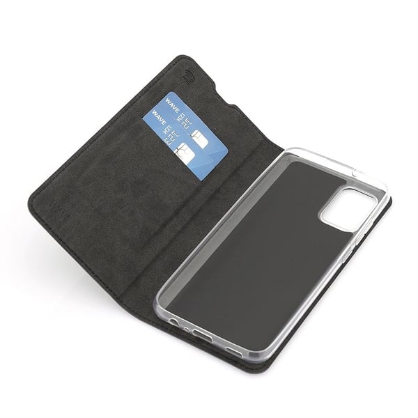 Wave WAVE-BC-SS-A02S-BK mobile phone case Folio Black