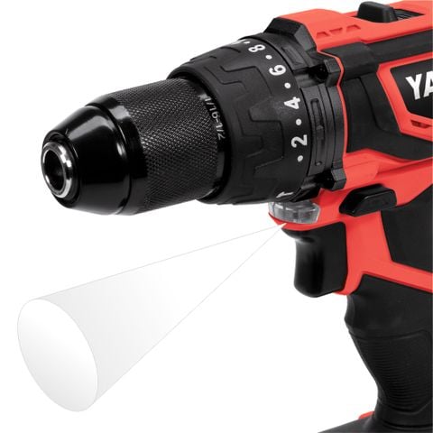 Yato YT-82788, IP20, Litium-Ion (Li-Ion), 18 V, 1,3 kg, 1 styck