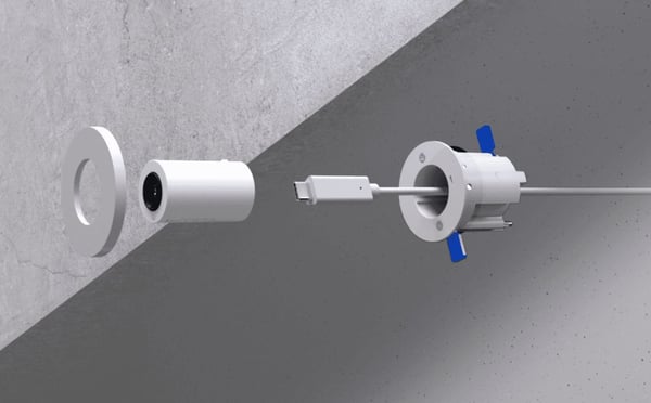 Ubiquiti AI Theta Pro -teleobjektiivi 8 MP UVC-AI-Theta-ProLens50, valkoinen