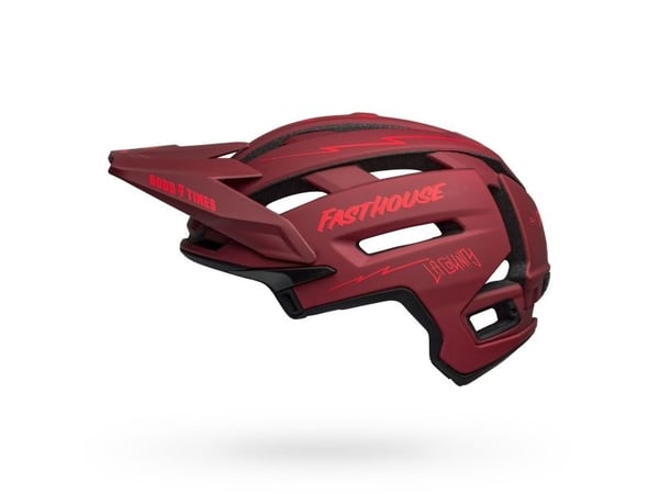 Bell Helmets Super Air R Spherical, Umpikypärä, In-mold -valmistus, Kypärän visiiri, Matta