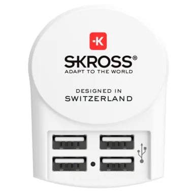 Skross 1302422, Innendørs, AC, Hvit