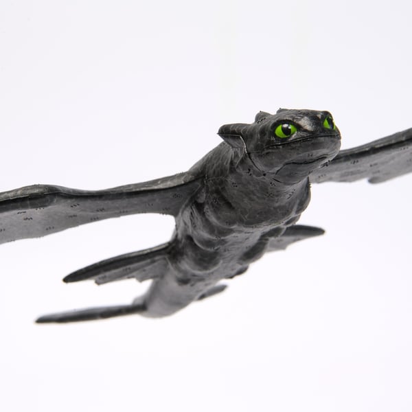 Dragons Movie Gliding Toothless