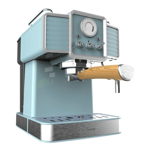 Cecotec 01628, Espressomaskin, 1,5 l, Malat kaffe, 1350 W, Blå