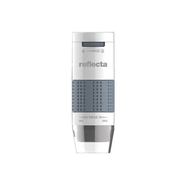 Reflecta 66144, Digitaalinen mikroskooppi, Valkoinen, 250x, 60x, LED, Valkoinen