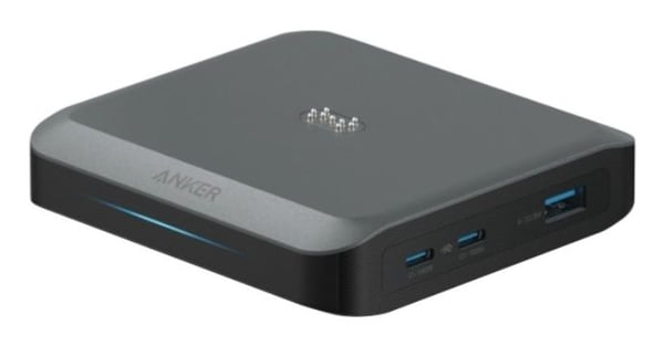 Anker Prime - Strömadapter + växelströmsadapter - 150 watt - Anker PowerIQ 4.0 - 4 utdatakontakter (2 x USB-C, USB, Pogo)