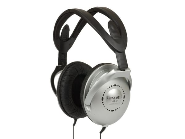 Koss UR18 - Hodetelefoner - full størrelse - 3,5 mm jakk - lydisolerende