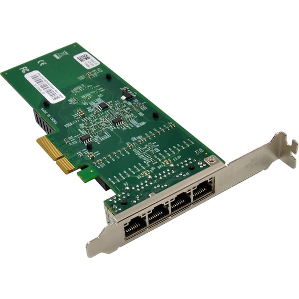 InLine Quad Gigabit-nettverkskort 4x RJ45 1 Gb/s PCIe x4 (51127E)
