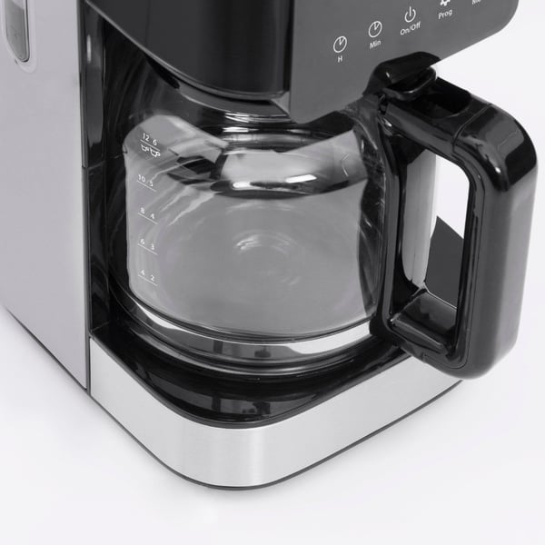 Caso 1846, Kaffebrygger (drypp), 1,5 l, Malt kaffe, 900 W, Sort, Rustfritt stål
