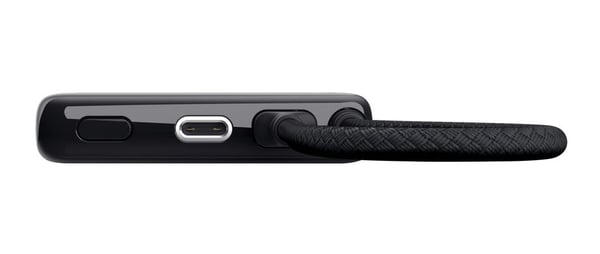 TRUST Powerbank Fiera, 10000 mAh, kaapelilla, 2x USB-C, musta