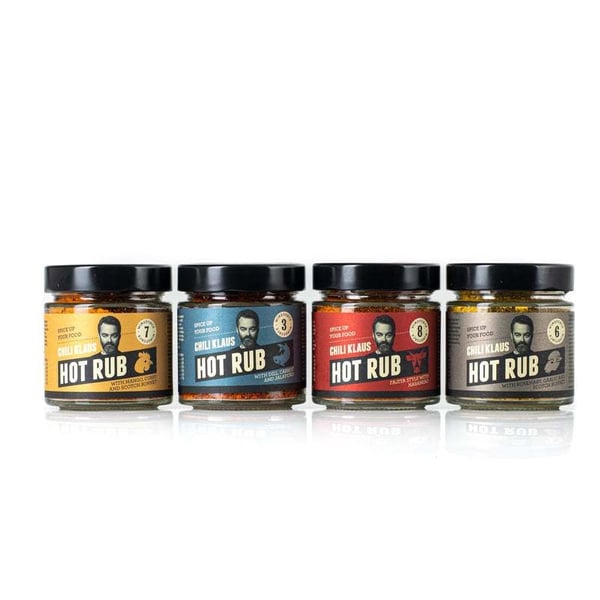 Chili Klaus - Hot Rub 4-pack