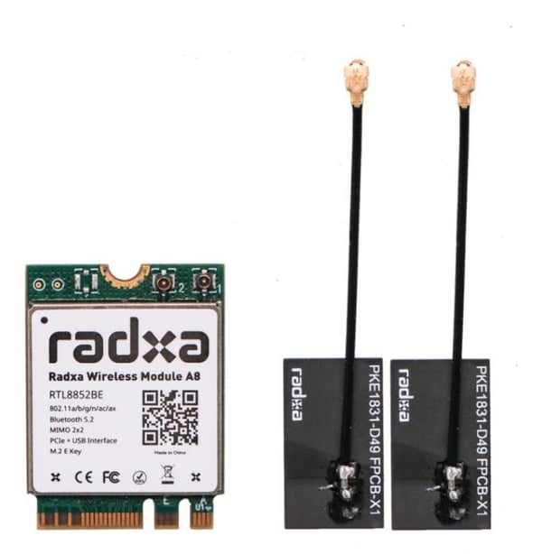 ALLNET RA007-A8, Bluetooth-modul, Grønn, 2.4 - 5 GHz, IEEE 802.11a, IEEE 802.11ac, IEEE 802.11ax, IEEE 802.11b, IEEE 802.11g, IEEE 802.11n, 20 g