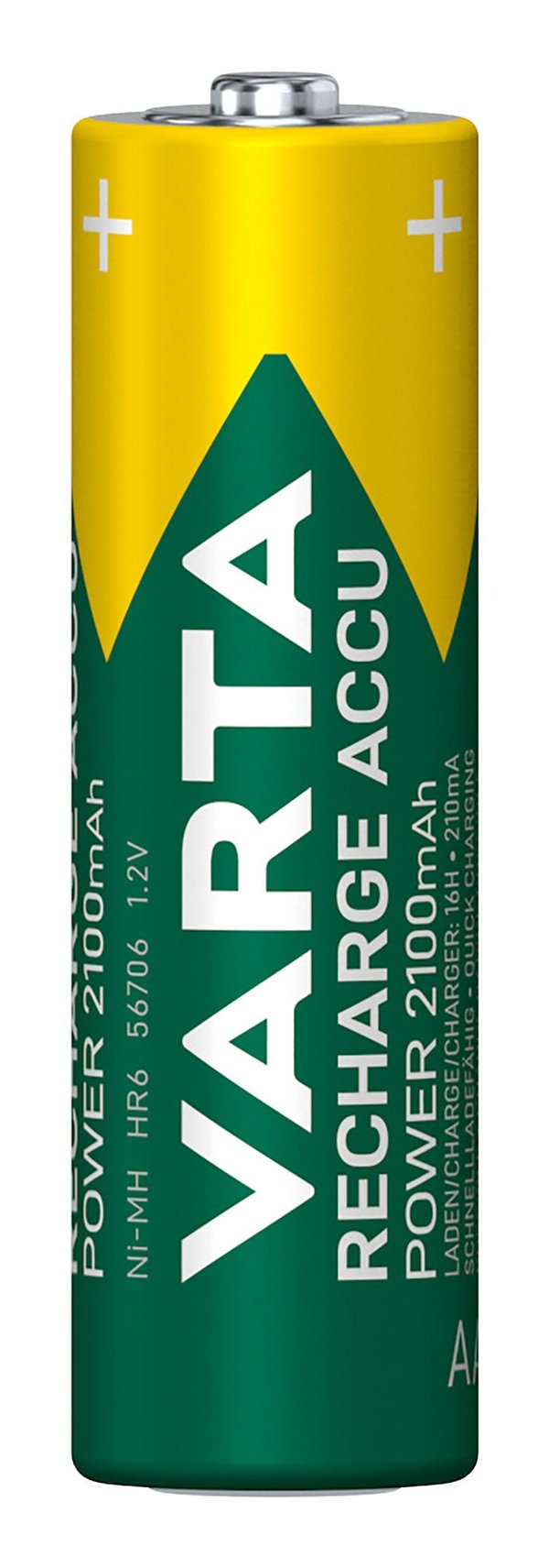 Varta Longlife 56706 - Batteri 2 x AA type - NiMH - (genopladelige) - 2100 mAh (pakke med 2)