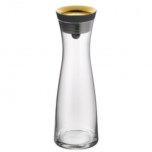 WMF 06.1770.6590, Dekantteri, 1 L, Kulta, Musta, Läpinäkyvä, Lasi, Pyöreä, Köhler & Wilms