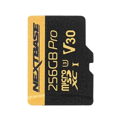 Nextbase - Industrial Grade flashminnekort (microSDXC til SD-adapter inkludert) - 256 GB - Video Class V30 / UHS-I U3 - microSDXC