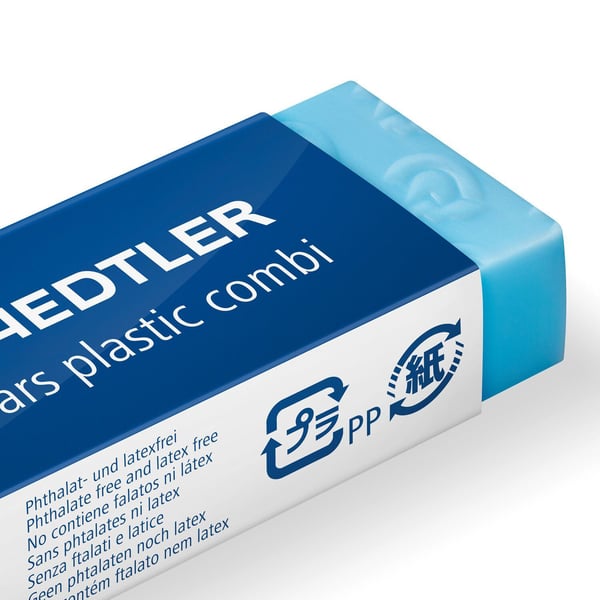 STAEDTLER Mars plast combi - Udvisker - 6,5 x 2,3 x 1,3 cm