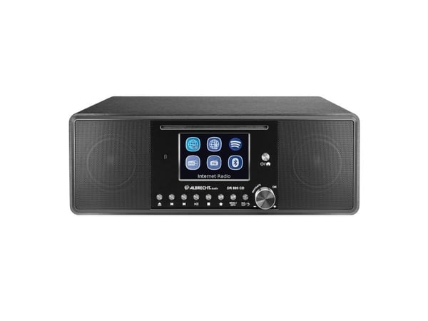 Albrecht DR 895 CD, Bærbar, Digitalt, DAB+, FM, 15 W, AAC, AAC+, FLAC, MP3, WAV, WMA, TFT