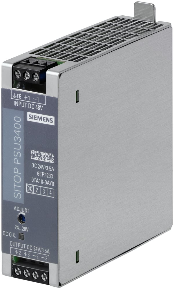 Siemens 6EP3233-0TA10-0AY0 DIN-kiskoon asennettava virtalähde, sisältö 1 kpl, 91 W, 32 mm, 100 mm
