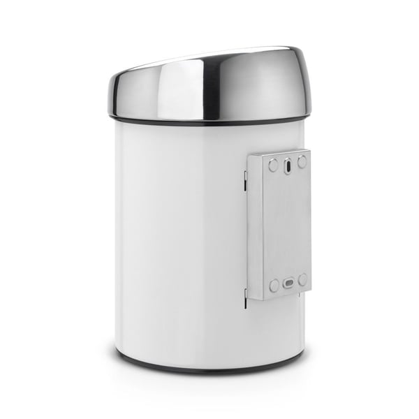 Brabantia Touch Bin - Soptunna - trycklock - 3 L - vit