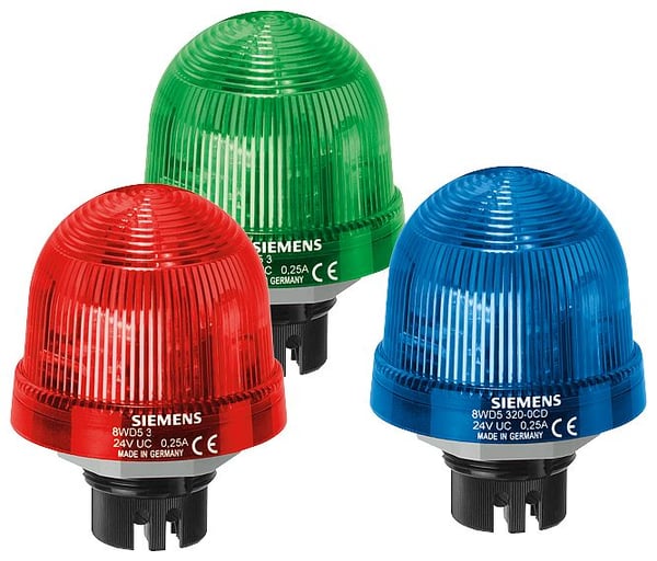 Siemens 8WD5320-5DC Merkkivalo (Ø x K) 70 mm x 66 mm Vihreä 1 kpl