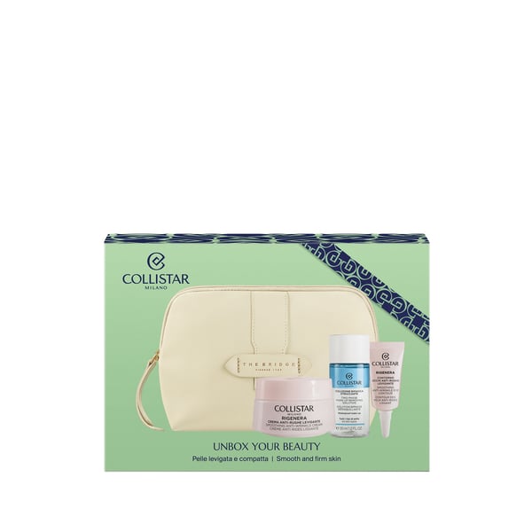 Collistar Rigenera Antiwrinkle Smoothing Cream 50 Ml Bifasic 35 Ml Eye Cream 5 Ml And Pouch