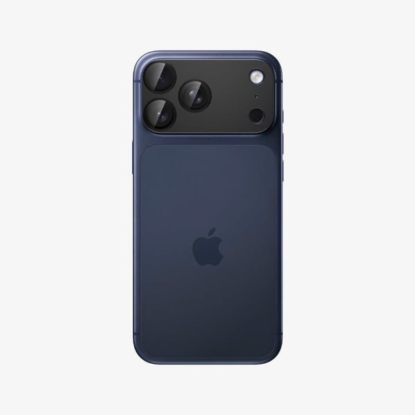 Spigen Optik Pro XL EZ Fit, Apple, iPhone 17 Pro Max, Pölynkestävä, Naarmuuntumisenkestävä, musta, 2 kpl