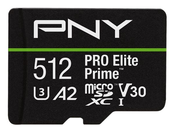 Muistikortti microSDXC Elite Prime 512GB + SD-sovitin