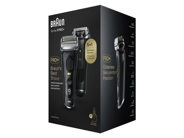 Braun Series 9 Pro+ 9560cc, Musta, Akku, Sisäänrakennettu akku, 60 min, Laatikko, 1 kpl