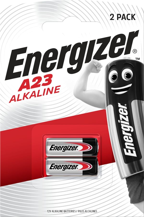 Energizer A23 - Batteri 2 x E23A - Alkalisk