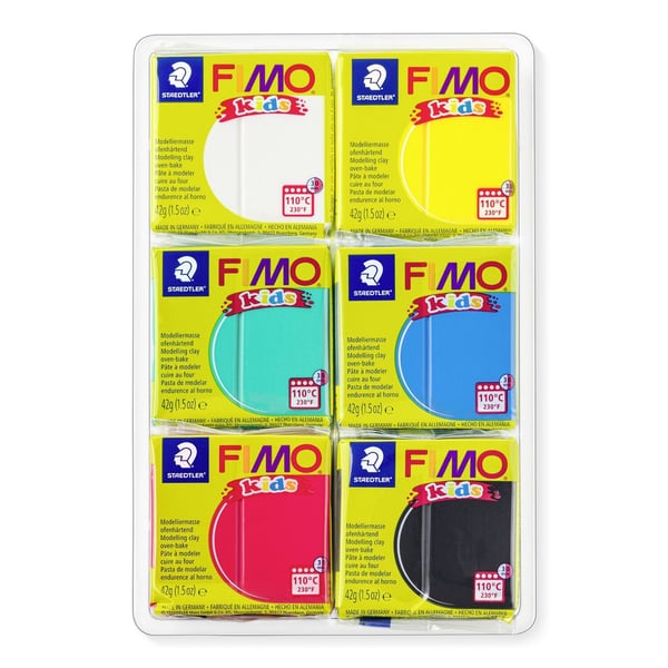 Staedtler FIMO kids 8032, 6 stykker