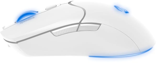SPEEDLINK SL-680102-WT, Oikeakätinen, Optinen, RF Wireless + USB Type-A, 4800 DPI, Valkoinen