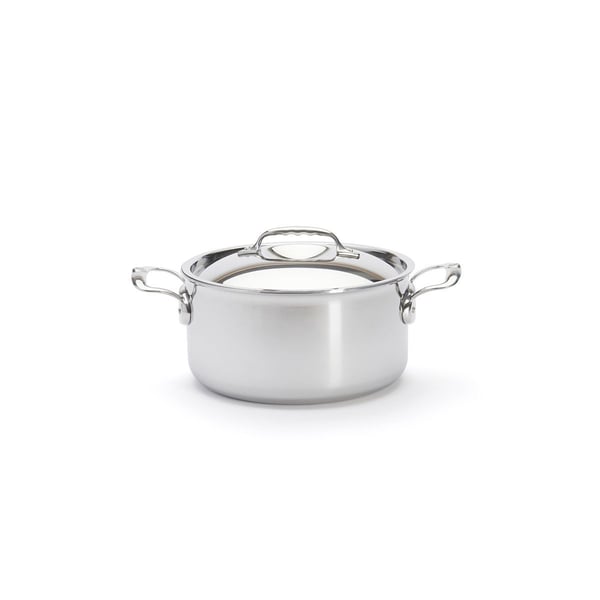 de Buyer Affinity kattila kannella 24 cm 5,4 l ruostumaton teräs