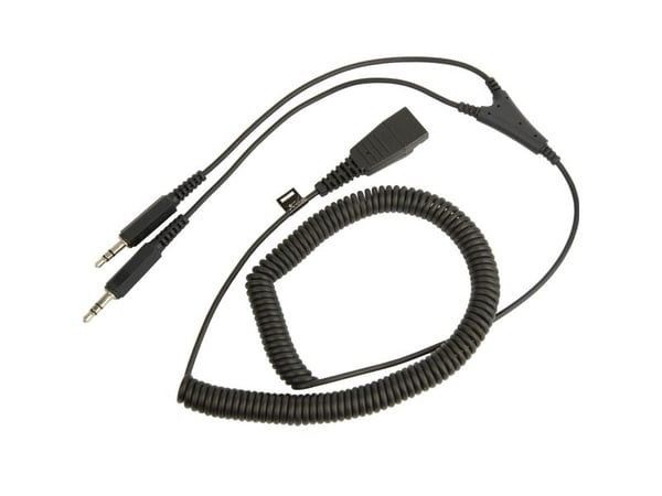 Jabra - Kuulokekaapeli - ministinen (uros) - pikaliitin (uros) - 2 m