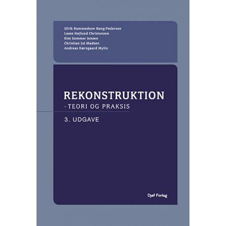 Rekonstruksjon | Ulrik Rammeskow Bang-Pedersen, Andreas Kærsgaard Mylin, Christian Jul Madsen, Kim Sommer Jensen, Lasse Højlund Christensen | Språk...