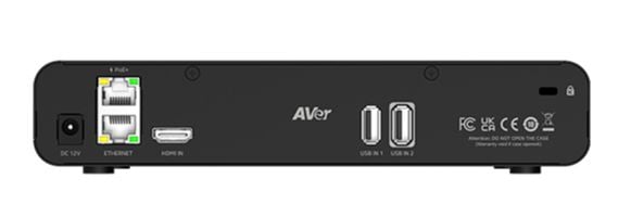AVer MT100, 4K Ultra HD, 3840 x 2160 pixlar, 60 fps, Svart, CE, FCC, VCCI, KC, RCM, ?DC, PoE