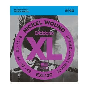 D''Addario EXL120, Gitarr, Stål, Elektrisk, 6 styck