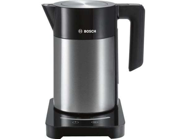 Bosch TWK7203 - Vattenkokare - 1.7 liter - 2.2 kW - rostfritt stål/svart