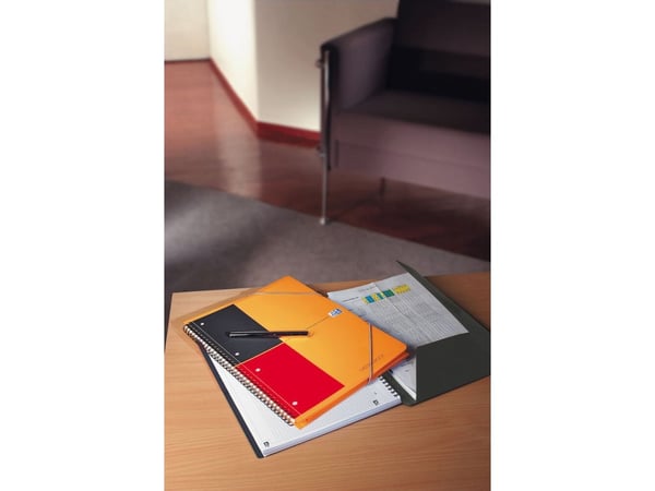 Notesbog Oxford International Meetingbook, A4+, linjeret