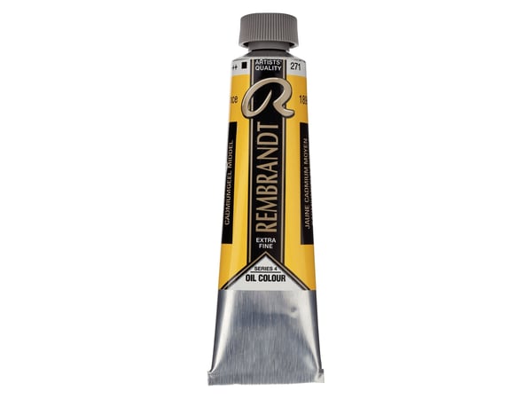 Artequipment TALENS REMBRANDT 40ML 271 - CADMIUM YELLOW MEDIUM - uniw oljemaling