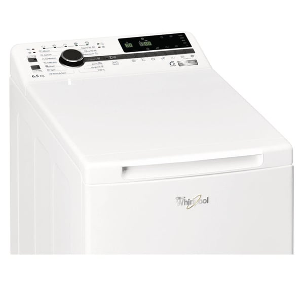 Whirlpool TDLRB 65242BS EU/N, Toplader, 6,5 kg, B, 74 dB, 1151 RPM, C