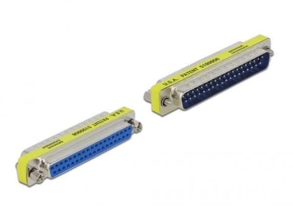 Delock - Seriell adapter - DB-37 (hunn) til DB-37 (hann) - tommelskruer