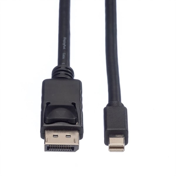Secomp DP – Mini DP, 2,0 m, DisplayPort, mini DisplayPort, han/han, sort