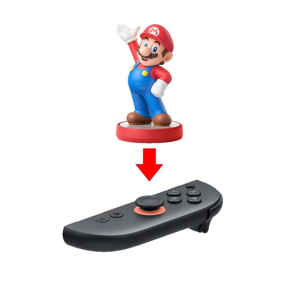 Nintendo Joy-Con 2 (R)-kontroller for Switch 2, Bluetooth, lys rød