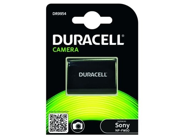 Duracell DR9954 - Batteri - Li-Ion - 900 mAh - för Hasselblad Lunar; Sony Cyber-shot DSC-RX10; a6100; a6300; a6400; a6500; a7R II; a7s II