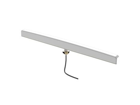 Poynting A-DASH-0001-01, 4 dBi, 698 - 2700 MHz, Rundtstrålende antenne, Hvit, 1 m, RG-174
