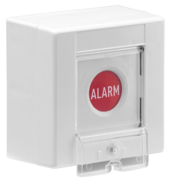 ABUS AZ6500, Koblet med ledninger (ikke trådløs), Avbrudd alarm, Rød, Hvit, Akrylonitril-butadien-styren (ABS), VdS C, VSÖ, 85 mm