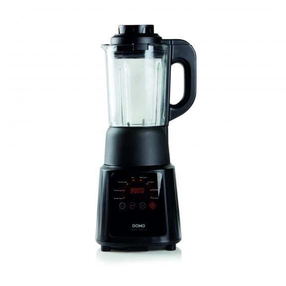 Domo DO726BL, Matlagingsblender, Pulsfunksjon, Isknusing, 900 W, Sort, Gjennomsiktig
