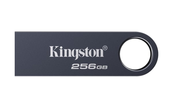 Kingston DataTraveler SE9 G3 - USB-flashstasjon - 256 GB - USB 3.2 Gen 1 - mørk nikkelfarge