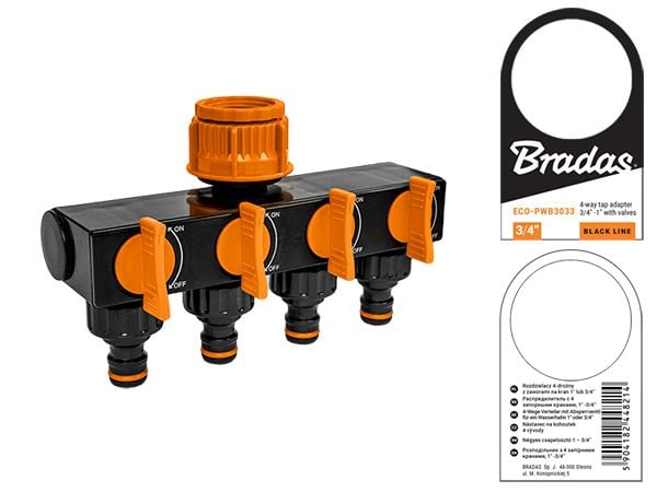 Bradas ECO-PWB3033, Ledd-tilkobling, Dryppvanningssystem, Polen, 1 stykker