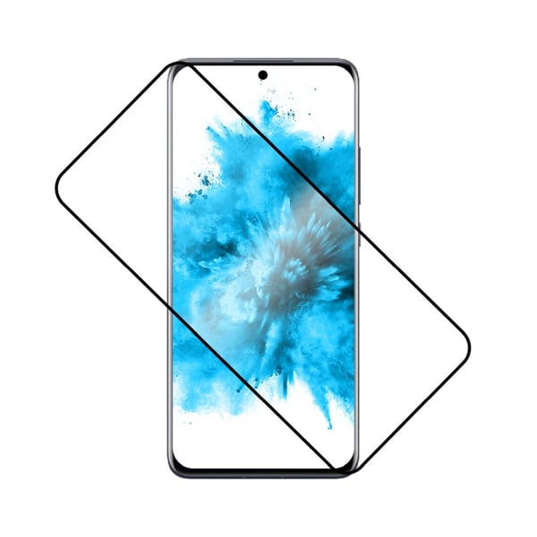 FAST skjermbeskytter i herdet glass med full deksel for Xiaomi 15 Black