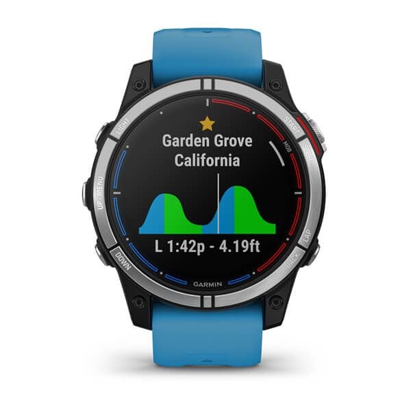 Garmin quatix 7 smartklocka 47 mm 1,3" MIP GPS 010-02540-61, blå